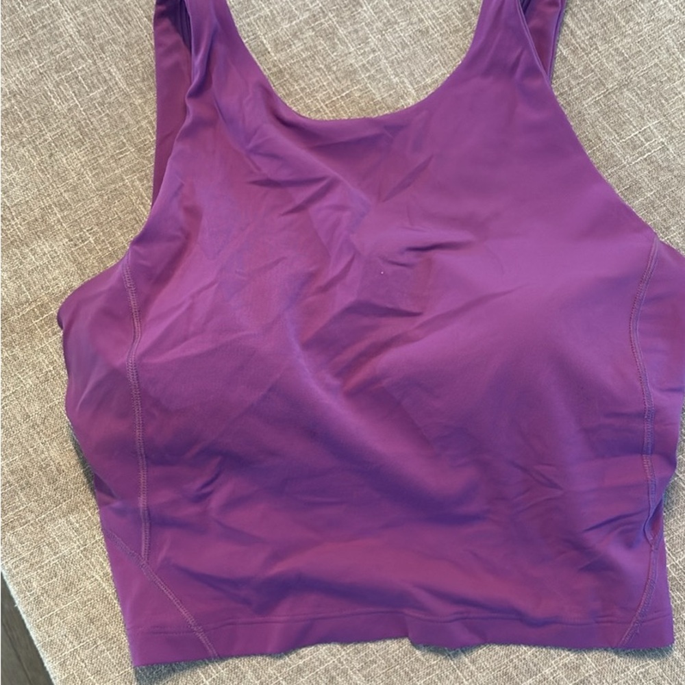 Lululemon Athletica Purple Tank Top